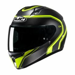 Flash Sale 🌟 Plastic Hjc C10 Elie Helmet Yellow Black ⌛