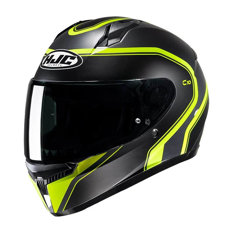 Flash Sale ๐ Plastic Hjc C10 Elie Helmet Yellow Black โ