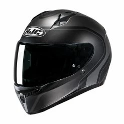 Flash Sale ⭐ Plastic Hjc C10 Elie Helmet Black Grey 🎁