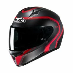 Wholesale 🛒 Plastic Hjc C10 Elie Helmet Red Black 😍