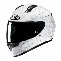 Cheap 🌟 Plastic Hjc C10 Epik Helmet White Pink 🤩