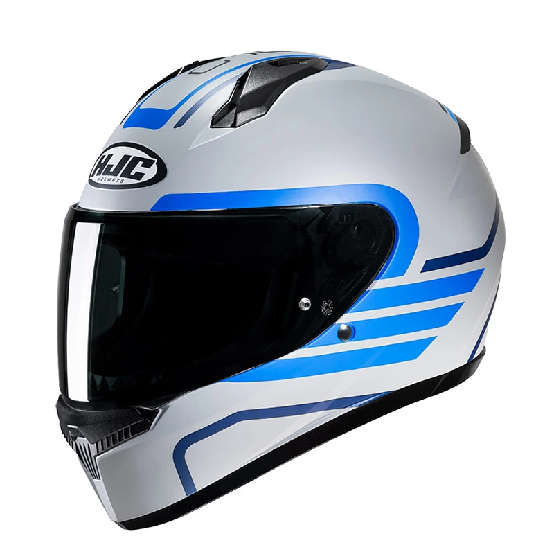 Coupon ๐ Plastic Hjc C10 Lito Helmet Blue Grey ๐