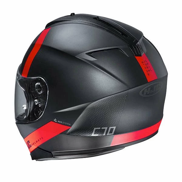 Brand new 𧨠Plastic Hjc C70 Eura Helmet Red β - Image 2