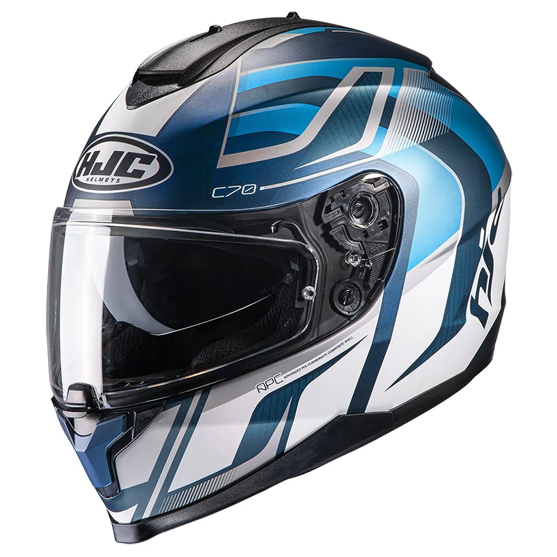 Buy π Plastic Hjc C70 Lantic Helmet Blue White π
