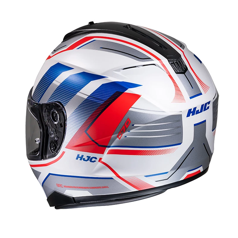 Cheapest π― Plastic Hjc C70 Nian Helmet Red Blue π₯° - Image 2