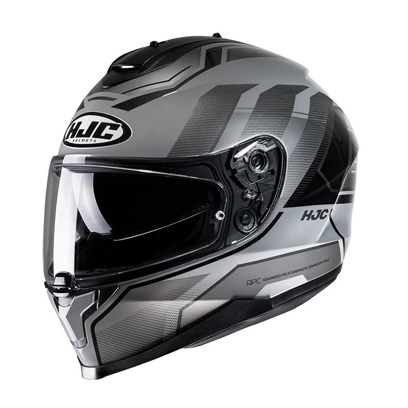 Wholesale 𧨠Plastic Hjc C70 Nian Helmet Grey Black π