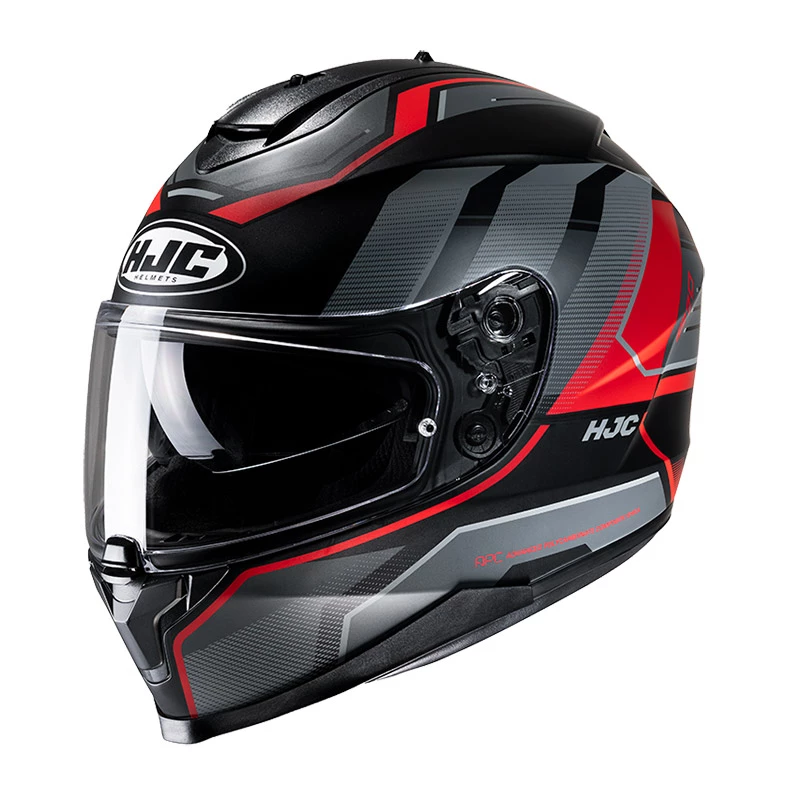 Cheapest β¨ Plastic Hjc C70 Nian Helmet Black Red π§¨