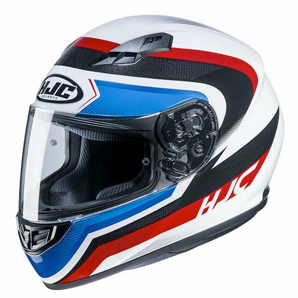 New 😀 Plastic Hjc Cs-15 Rako Helmet Red Blue 😀