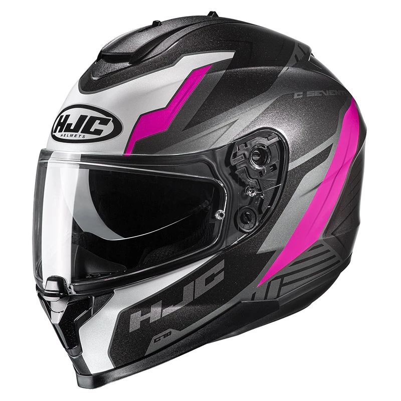 New π Plastic Hjc C70 Silon Helmet Black Pink β€οΈ
