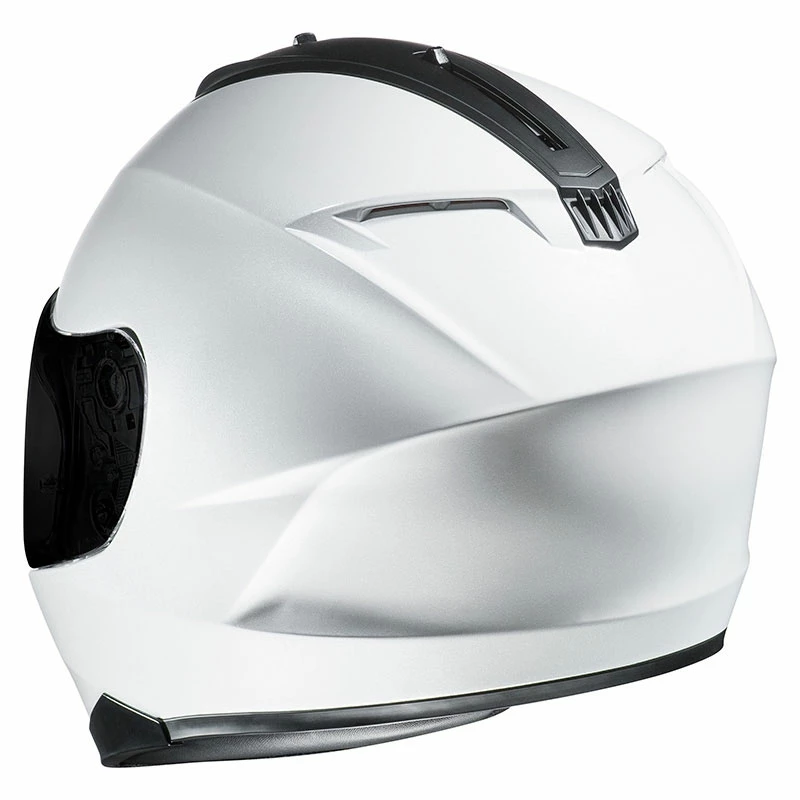 Best Sale βοΈ Plastic Full Face Helmet Hjc C70 Solid White π - Image 2