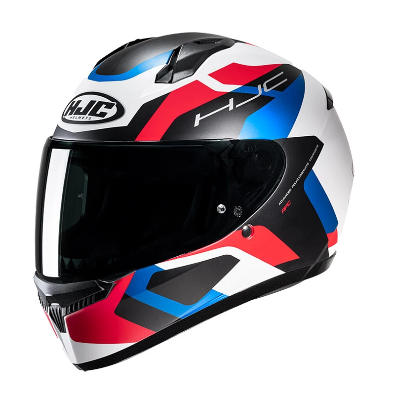Budget ๐ Plastic Hjc C10 Tins Helmet Blue Red ๐