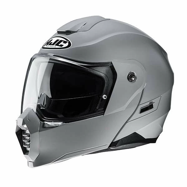 Outlet ✨ Plastic Hjc C80 Modular Helmet Grey ❤️ - Image 2