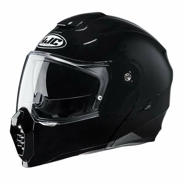 Best reviews of ๐ Plastic Hjc C80 Modular Helmet Black ๐งจ - Image 2