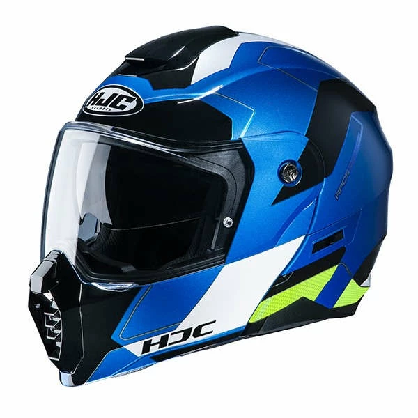 Brand new ๐ Plastic Hjc C80 Rox Modular Helmet Blue โ๏ธ - Image 2