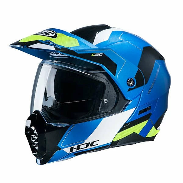 Brand new ๐ Plastic Hjc C80 Rox Modular Helmet Blue โ๏ธ