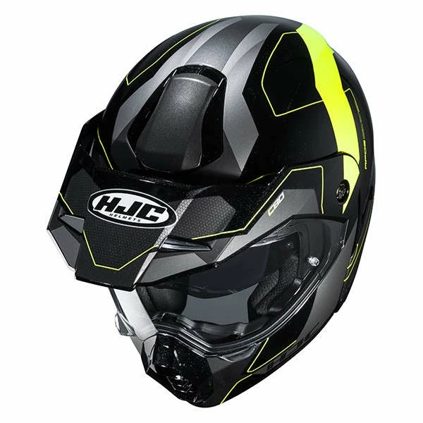 Brand new ๐ฅฐ Plastic Hjc C80 Rox Modular Helmet Yellow ๐ฏ - Image 4