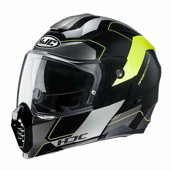 Brand new ๐ฅฐ Plastic Hjc C80 Rox Modular Helmet Yellow ๐ฏ - Image 2