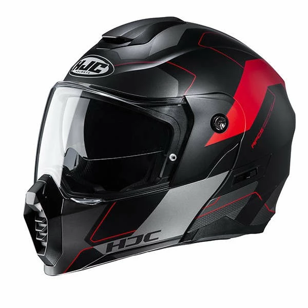Buy โ๏ธ Plastic Hjc C80 Rox Modular Helmet Red ๐ - Image 2