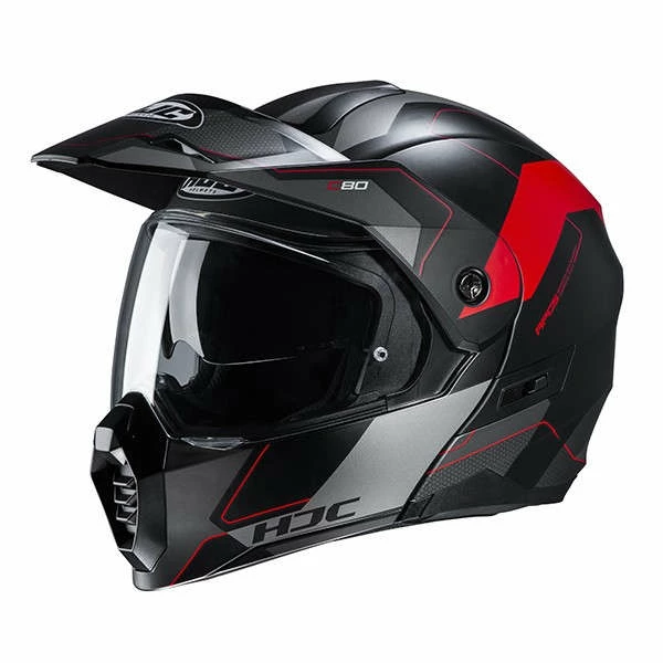 Buy โ๏ธ Plastic Hjc C80 Rox Modular Helmet Red ๐