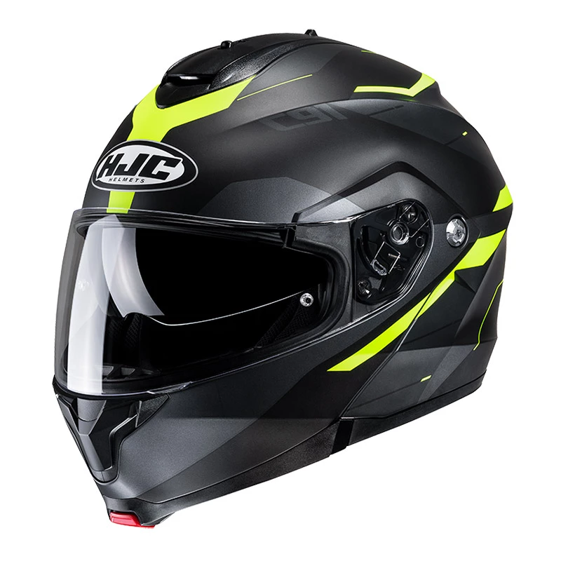 Best reviews of ๐คฉ Plastic Hjc C91 Karan Modular Helmet Yellow Black ๐งจ