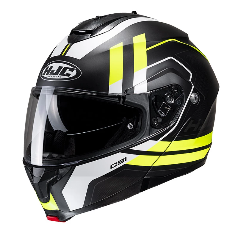 Deals ๐ฅฐ Plastic Hjc C91 Octo Modular Helmet Yellow Black ๐