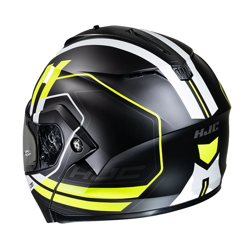 Deals ๐ฅฐ Plastic Hjc C91 Octo Modular Helmet Yellow Black ๐ - Image 2