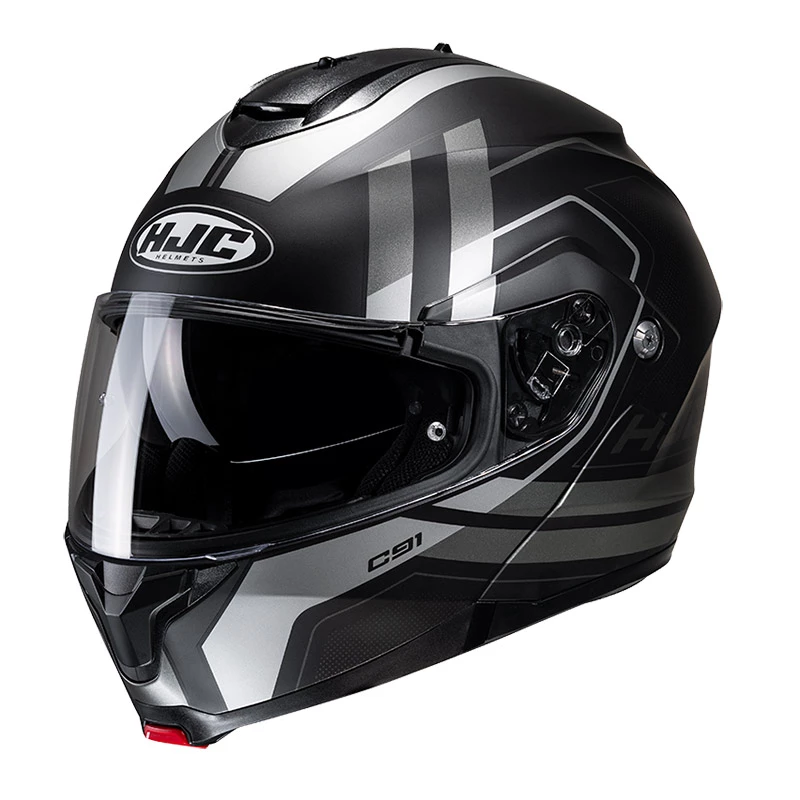 Cheapest ๐ฏ Plastic Hjc C91 Octo Modular Helmet Grey Black ๐