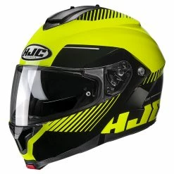 Buy 🔔 Plastic Hjc C91 Prod Modular Helmet Yellow Black ✨