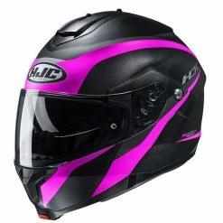 Coupon ✨ Plastic Hjc C91 Taly Modular Helmet Fuchsia 🤩