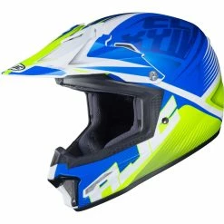Buy 🛒 Plastic Hjc Cl Xy 2 Kid Helmet Ellusion Blue Yellow 👍