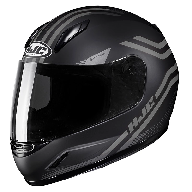New ð Plastic Hjc Cl Y Strix Youth Helmet Black Grey ð¯