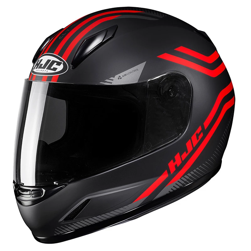 Cheapest ✨ Plastic Hjc Cl Y Strix Youth Helmet Black Red ⌛