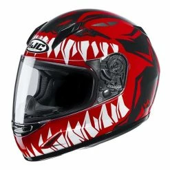 Brand new 🧨 Plastic Hjc Cl Y Zuky Youth Helmet Red 😉
