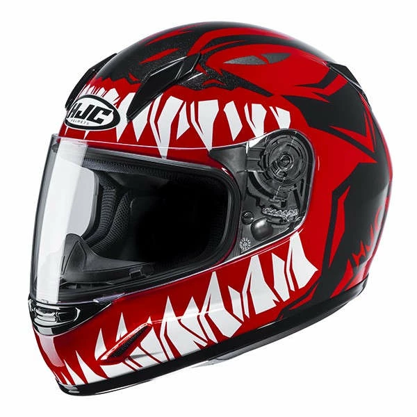 Brand new ๐งจ Plastic Hjc Cl Y Zuky Youth Helmet Red ๐
