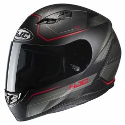 Flash Sale 💯 Plastic Hjc Cs-15 Inno Helmet Grey Red 🛒