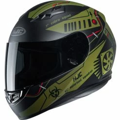 Hot Sale ⌛ Plastic Hjc Cs-15 Tarex Helmet Green 🥰