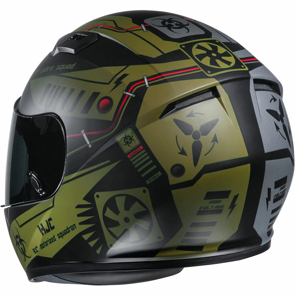 Hot Sale ⌛ Plastic Hjc Cs-15 Tarex Helmet Green 🥰 - Image 3
