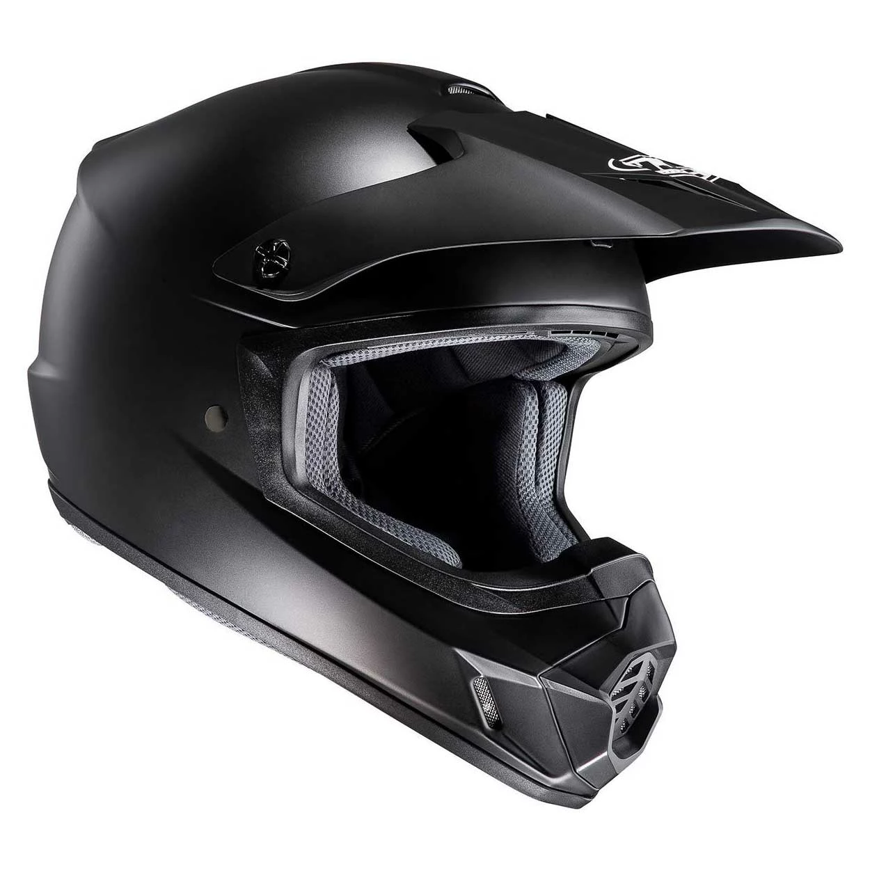 Brand new ð Plastic Hjc Cs-mx 2 Semi Flat Helmet Black ð