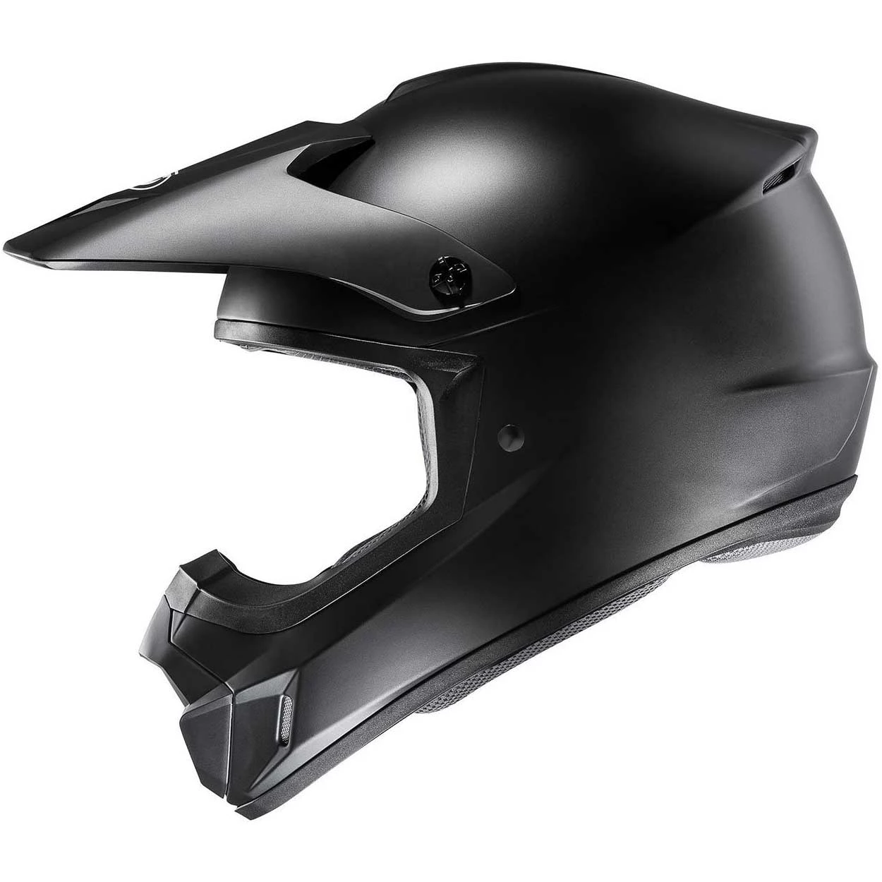 Brand new ð Plastic Hjc Cs-mx 2 Semi Flat Helmet Black ð - Image 3