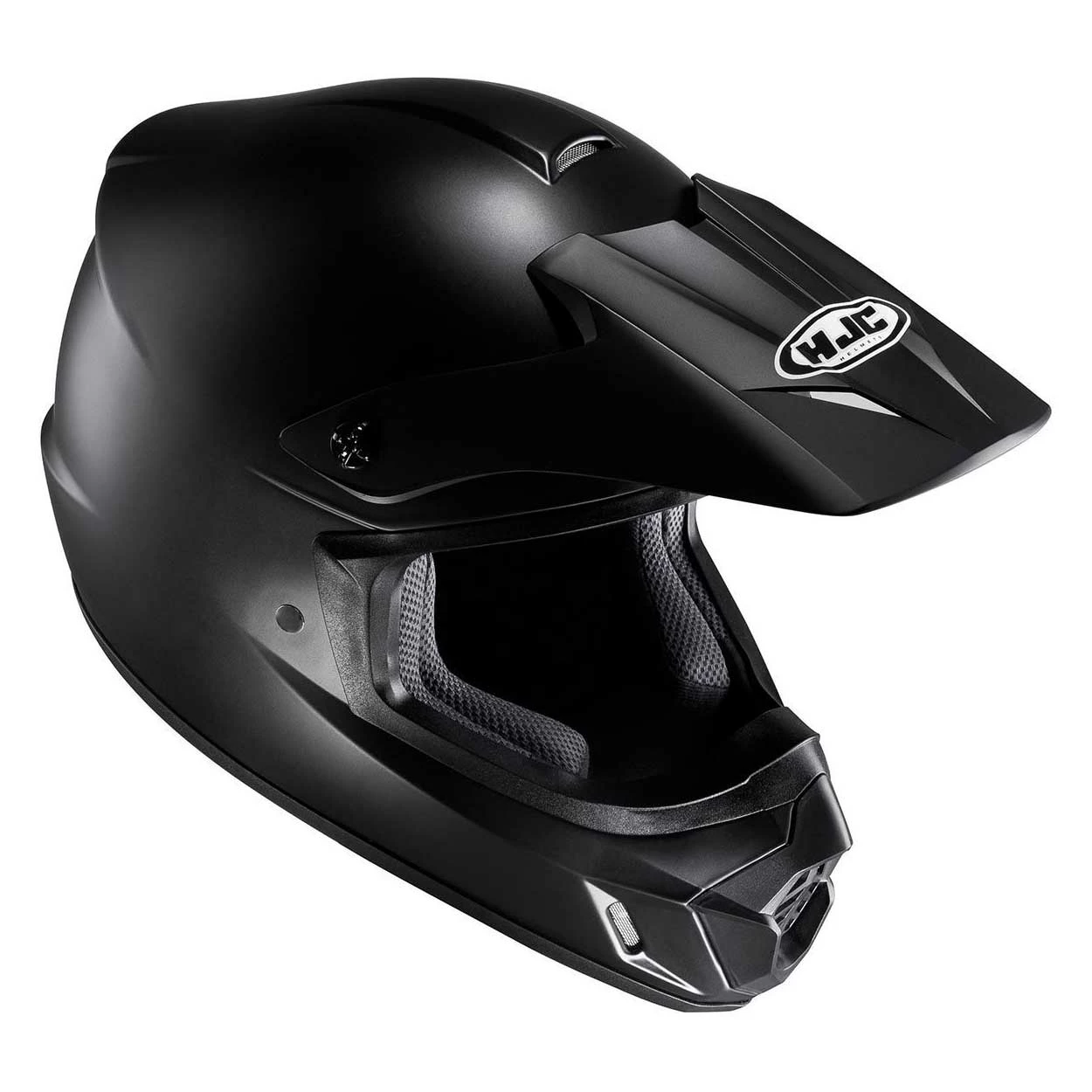 Brand new ð Plastic Hjc Cs-mx 2 Semi Flat Helmet Black ð - Image 4