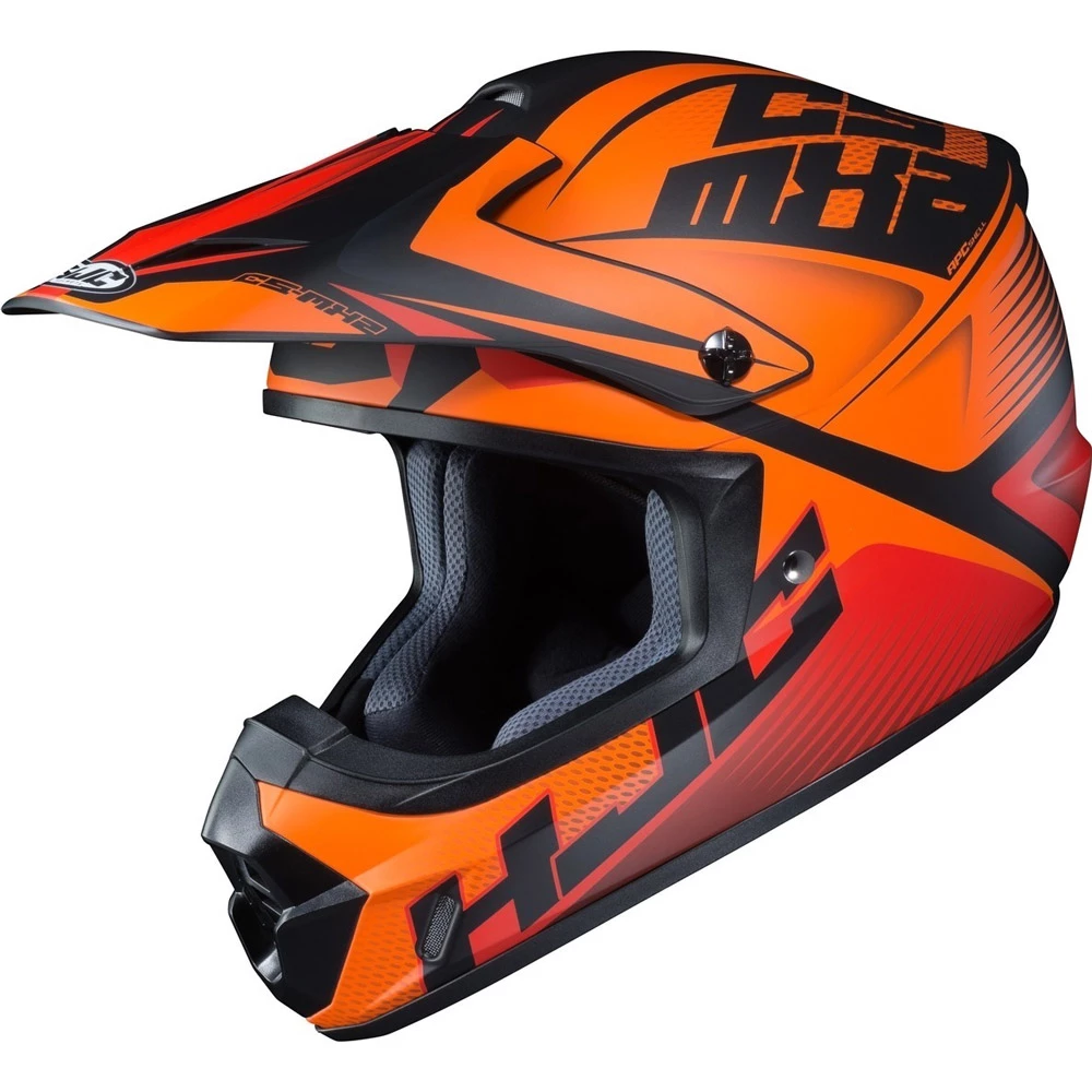 Promo โจ Plastic Hjc Cs Mx 2 Ellusion Helmet Orange Black ๐งจ