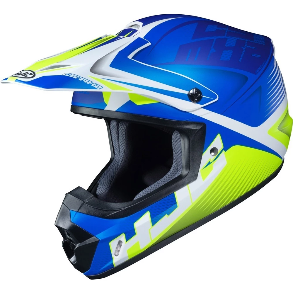 Best Sale ๐ Plastic Hjc Cs Mx 2 Ellusion Helmet Blue Yellow ๐ฏ