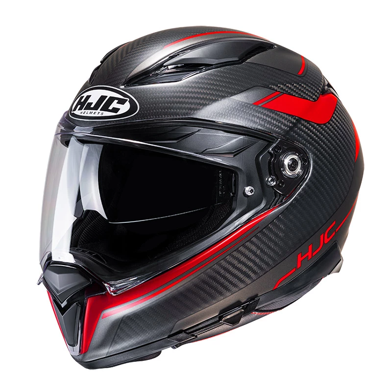 Best reviews of ๐งจ Fiber Hjc F70 Carbon Ubis Helmet Black Red ๐งจ