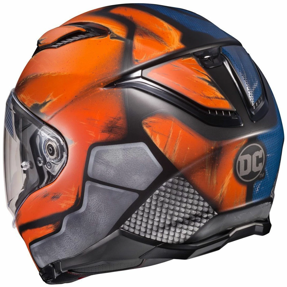 Best Sale 😍 Fiber Hjc F70 Deathstroke Dc Comics Helmet 👏 - Image 4