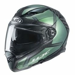 Cheapest 😉 Fiber Hjc F70 Dever Helmet Green 💯