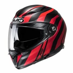 Buy 🌟 Fiber Hjc F70 Galla Helmet Black Red 😀