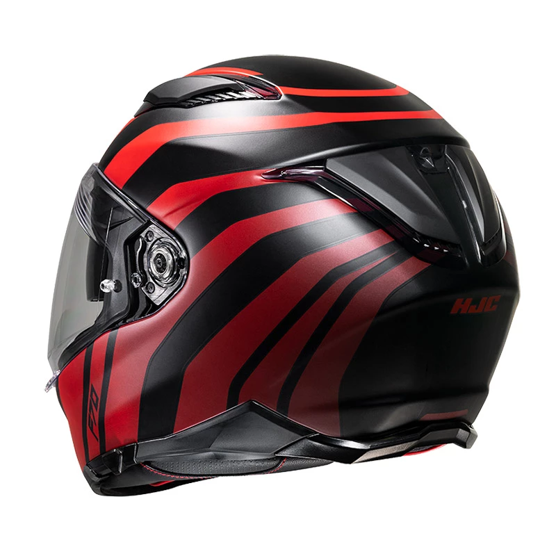 Buy 🌟 Fiber Hjc F70 Galla Helmet Black Red 😀 - Image 3