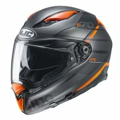 Brand new ⌛ Fiber Hjc F70 Tino Helmet Orange 😍