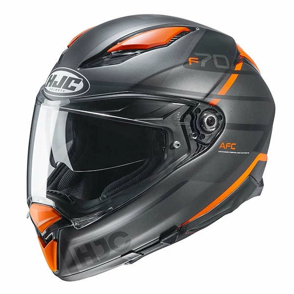Brand new โ Fiber Hjc F70 Tino Helmet Orange ๐