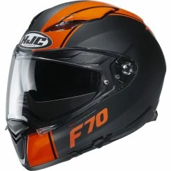 Buy 😍 Fiber Hjc F70 Mago Helmet Black Orange 💯
